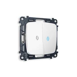 Комплект механизма 2-кл выключателя с подсветкой Ambrella Volt Omega MO124020