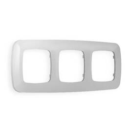 Рамка трехместная Ambrella Volt Ecta OF140403