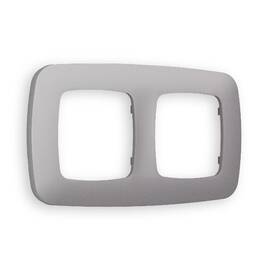 Рамка двухместная Ambrella Volt Ecta OF140502