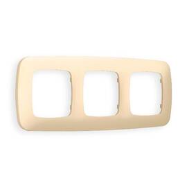 Рамка трехместная Ambrella Volt Ecta OF140603