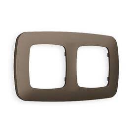 Рамка двухместная Ambrella Volt Ecta OF140632