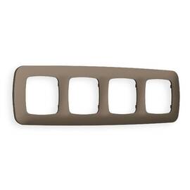 Рамка четырехместная Ambrella Volt Ecta OF140634