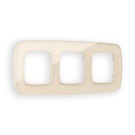 Рамка трехместная Ambrella Volt Radian OF350303