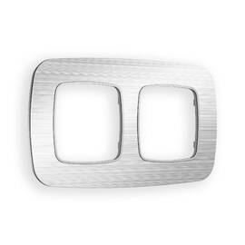 Рамка двухместная Ambrella Volt Radian OF580102