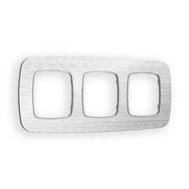 Рамка трехместная Ambrella Volt Radian OF580103