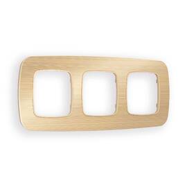 Рамка трехместная Ambrella Volt Radian OF580303