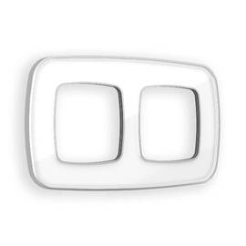 Рамка двухместная Ambrella Volt Coint OF640132