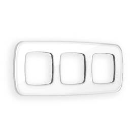 Рамка трехместная Ambrella Volt Coint OF640133