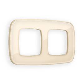 Рамка двухместная Ambrella Volt Coint OF640302