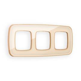 Рамка трехместная Ambrella Volt Coint OF640343