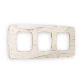 Рамка трехместная Ambrella Volt Opera OF940603