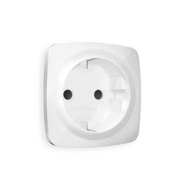 Лицевая панель для розетки с/з со шторками Ambrella Volt Omega OP1070