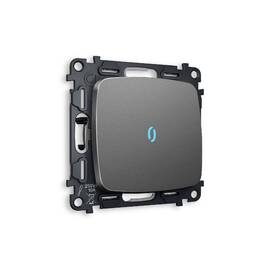 Комплект механизма 1-кл выключателя с подсветкой Ambrella Volt Omega MO652020