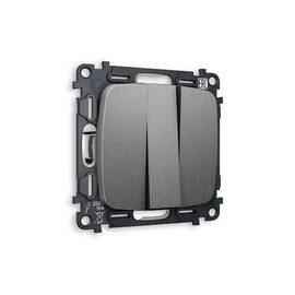 Комплект механизма 3-кл выключателя Ambrella Volt Omega MO655010