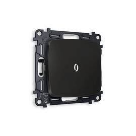 Комплект механизма 1-кл выключателя с подсветкой Ambrella Volt Omega MO802015