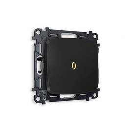 Комплект механизма 1-кл проходного выключателя с подсветкой Ambrella Volt Omega MO802030