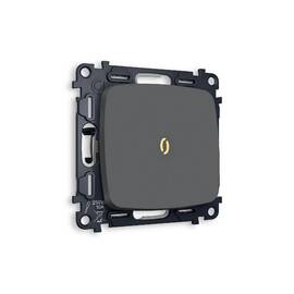 Комплект механизма 1-кл проходного выключателя с подсветкой Ambrella Volt Omega MO902030