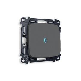 Комплект механизма 1-кл проходного выключателя с подсветкой Ambrella Volt Omega MO902040