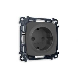 Комплект механизма розетки с/з со шторками Ambrella Volt Omega MO907010