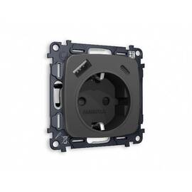 Комплект механизма розетки 2USB A+C 20W (быстрая зарядка) с/з Ambrella Volt Omega MO910010