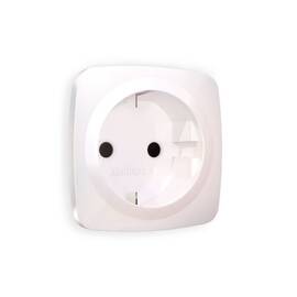 Лицевая панель для розетки с/з со шторками Ambrella Volt Omega OP2070