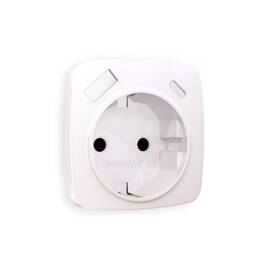 Лицевая панель для розетки с/з со шторками 2USB A+C Ambrella Volt Omega OP2100