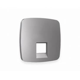 Лицевая панель для компьютерной/телефонной розетки RJ-45/RJ-11 Ambrella Volt Omega OP5120