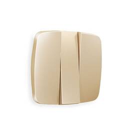 Лицевая панель для выключателя трехклавишного Ambrella Volt Omega OP6050