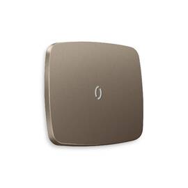 Лицевая панель для выключателя одноклавишного с подсветкой Ambrella Volt Omega OP6320