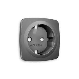 Лицевая панель для розетки с/з Ambrella Volt Omega OP6560