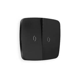 Лицевая панель для выключателя двухклавишного с подсветкой Ambrella Volt Omega OP8040