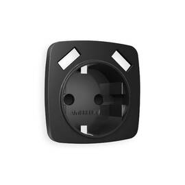 Лицевая панель для розетки с/з со шторками 2USB A+A Ambrella Volt Omega OP8090