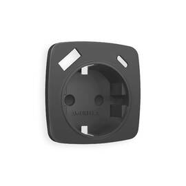 Лицевая панель для розетки с/з со шторками 2USB A+C Ambrella Volt Omega OP9100