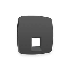 Лицевая панель для компьютерной/телефонной розетки RJ-45/RJ-11 Ambrella Volt Omega OP9120