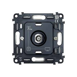 Механизм TV розетки оконечной 50-870 MHz 1dB Ambrella Volt Quant VM202