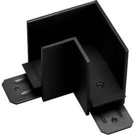 Трековый соединитель угловой внутренний EKS COLIBRI чёрный, 100 шт/кор 0У-00001345