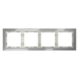 Рамка на 4 поста Voltum S70 VLS110405