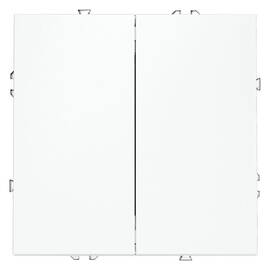 Выключатель с самовозвратом двухклавишный Voltum S70 VLS020602