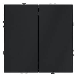 Выключатель двухклавишный Voltum S70 VLS020107