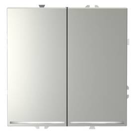 Выключатель двухклавишный с подсветкой Voltum S70 VLS020205