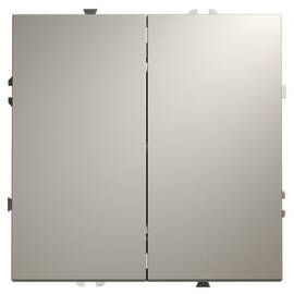 Выключатель с самовозвратом двухклавишный Voltum S70 VLS020603