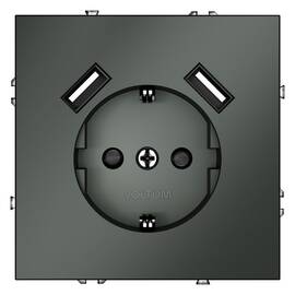 Розетка с USB, А+А Voltum S70 VLS040406