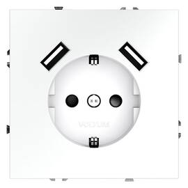 Розетка с USB Voltum S70 VLS040402