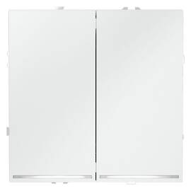 Выключатель двухклавишный с подсветкой Voltum S70 VLS020202