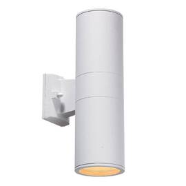 Уличный настенный светильник AM Group AM117Sh-2201WH