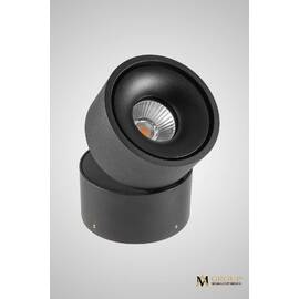 Накладной спот AM Group AM160 BK