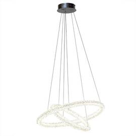 Подвесная люстра AM Group OVALE CH D600+400