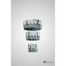 Каскадная люстра AM Group ROBERTO CAVALLI L800+600+400 CH