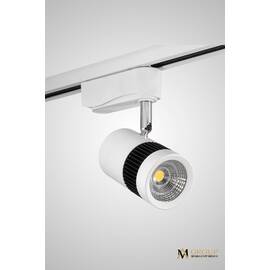 Трековый однофазный светильник AM Group AM231-10W WH 4000K