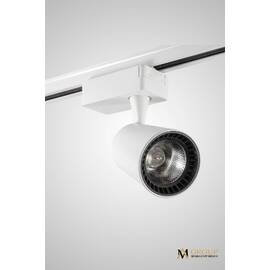 Трековый однофазный светильник AM Group AM228-10W WH 3000K